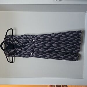 I Love Ronson flutter collar retro dress